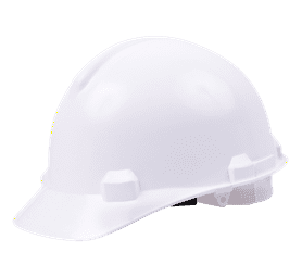 Hard Hat Ratchet Adjustable (White)